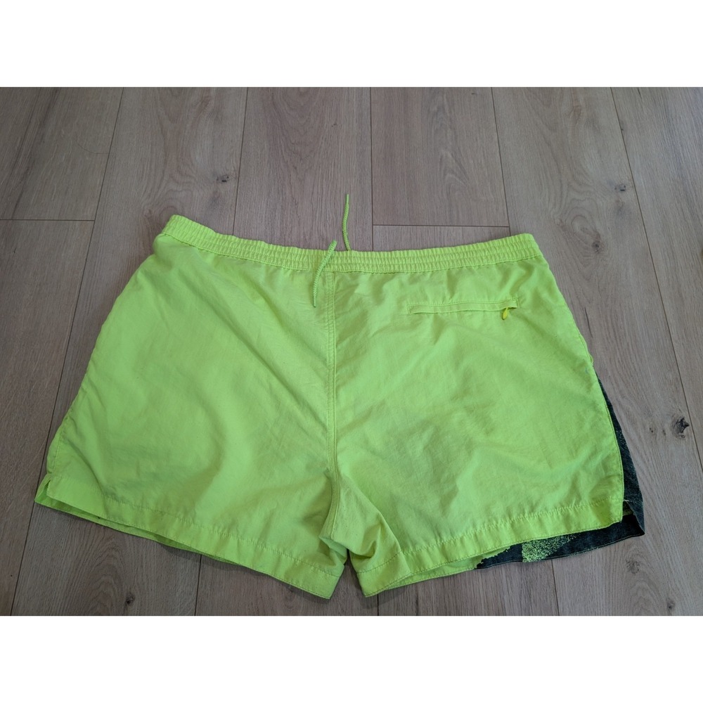 Nike Challenge Court Andre Agassi Shorts Vintage 90's Sz X-Large Rare Neon Volt - Picture 16 of 16